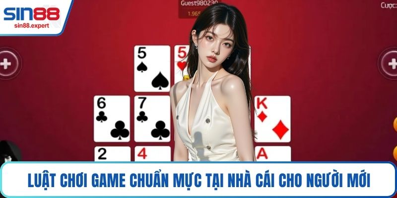 Luật chơi game chuẩn mực tại nhà cái cho người mới